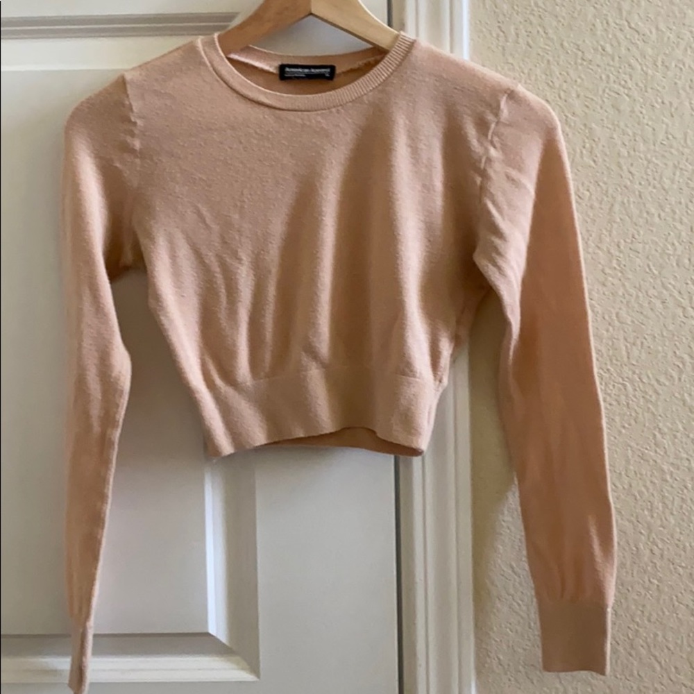 American Apparel Cropped Sweater